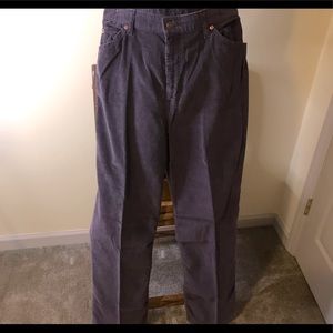 Vintage Levi Purple Corduroy Jeans
